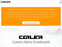 Tablet Screenshot of coiler.com